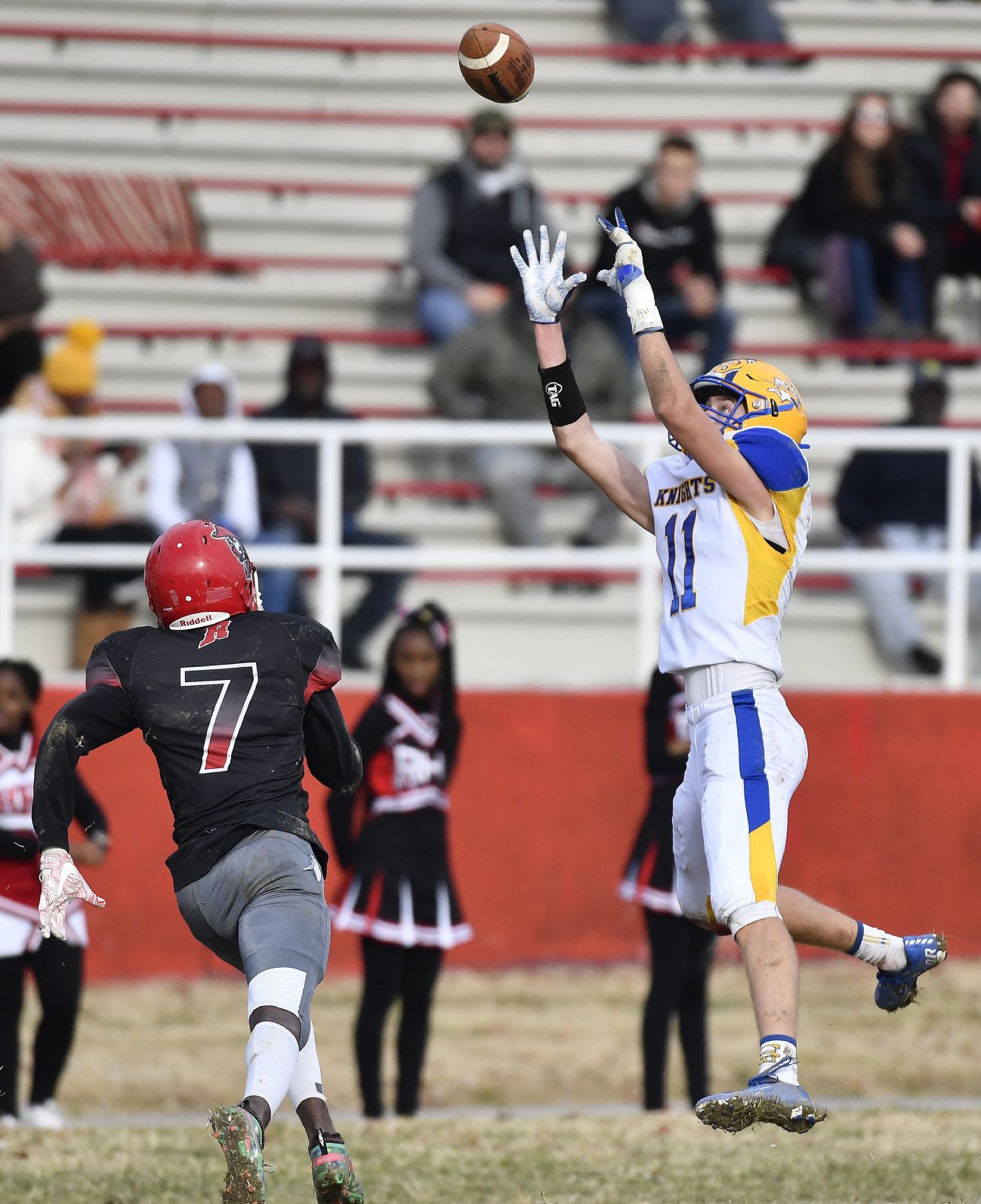 Roosevelt defeats Borgia in a Class 3 District 2 Football Game